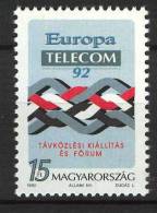 HUNGARY - 1992. Telecom '92 / Exhibition Emblem MNH! Mi 4215 - Ungebraucht