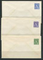 Canada (3) Postal Stationary Covers Unused - Postgeschiedenis