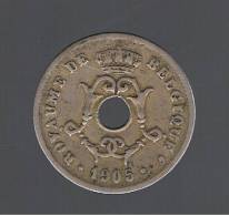 BELGIUM - BELGICA -  10  Centimes  1905   KM52 - 10 Cents