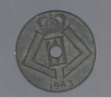 BELGIUM - BELGICA -  10 Centimes  1943  KM126 - 10 Centimes