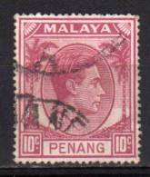 MALAYA PENANG - 1949/52 YT 9 USED - Penang