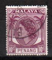 MALAYA PENANG - 1954/55 YT 29 USED - Penang