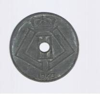 BELGIUM - BELGICA -  25 Centimes  1943  KM131 - 25 Centimes