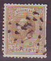 377z1: Niederlande Mi. 12 Lt. Scan, Willem II., 50 C Golden (Mi. 180.-) - Used Stamps