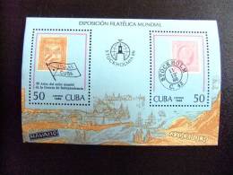 CUBA   LOTE DE HOJITAS  SIN GOMA   Yvert & Tellier  N   95 - 125 -126 - 130 -131 - 133 - 134  (*) - Hojas Y Bloques