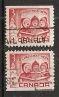 Canada  1967  Christmas  (o) - Single Stamps