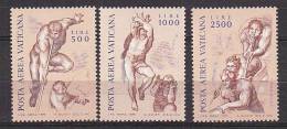 Z2344 - VATICANO Aerea SASSONE N°60/62 - VATICAN Aerienne Yv N°60/62 ** - Airmail