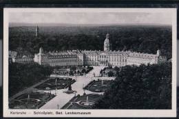 Karlsruhe - Schlossplatz - Bad. Landesmuseum - Karlsruhe