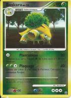 -- CARTE POKEMON BOSKARA NIV 23 BRILLANTE 37/100 BON ETAT - Altri & Non Classificati