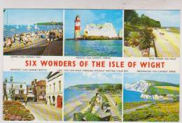 CPM SIX WONDERS OF THE ISLE OF WIGHT, MULTIVUES - Other & Unclassified