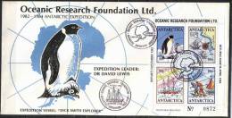 ROSS - NZ  - ANTARTIC - OCEANIC RESEARCH FOUND. - EXPEDITION  - 1982 - RARE - Sonstige & Ohne Zuordnung