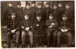 CPA Photo Gendarmes Militaires Police - Police - Gendarmerie