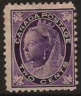 CANADA 1897 2c Violet QV SG 144 HM RD13 - Nuovi