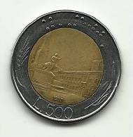 1983 - Italia 500 Lire, - 500 Liras