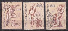 Z2412 - VATICANO Aerea SASSONE N°60/62 - VATICAN Aerienne Yv N°60/62 - Airmail