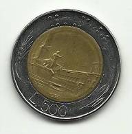 1986 - Italia 500 Lire, - 500 Lire