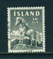ICELAND - 1958 Pony 10a Used (stock Scan) - Used Stamps