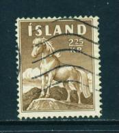 ICELAND - 1958 Pony 2k25 Used (stock Scan) - Gebraucht