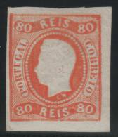 PORTUGAL 1866/67 - Yvert #23 - MLH * - Unused Stamps