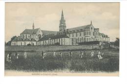 SOLIGNY-la-TRAPPE - Abbaye De La Grande Trappe-Le Religieux Au Travail De La Fenaison - Autres & Non Classés