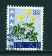 ICELAND - 1960 Flowers 3k50 Used (stock Scan) - Usados