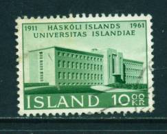 ICELAND - 1961 University 10k Used (stock Scan) - Gebruikt