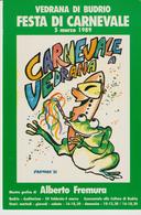106-Carnevale-carnival- Carnaval Vedrana Di Budrio 1989 - Carnaval