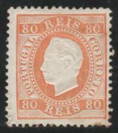 PORTUGAL 1870/80 - Yvert #43a - MLH * - Ungebraucht