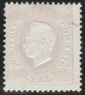 PORTUGAL 1870/80 - Yvert #44 - MLH * - Unused Stamps