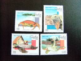 CUBA    1994  FAUNA DE CAYO LARGO  Yvert & Tellier  N º 3396 - 3399 ** MNH - Crustacés