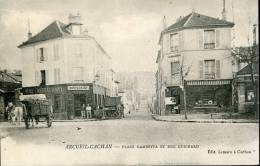 94-VAL DE MARNE-- ARCUEIL / PLACE GAMBETTA ET RUE GUICHARD   NON  ECRITE ‹(•¿• )› - Arcueil