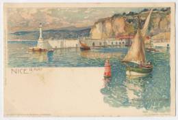 Wielandt Manuel  - NICE  - Le Port - Litho N° 451. 2 Scans . - Wielandt, Manuel