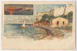 Wielandt Manuel  - CANNES  - Ste Marguerite - Litho N° 462. 2 Scans . - Wielandt, Manuel