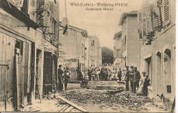 VIC SUR SEILLE - WICH - WELTKRIEG 1914/16 - GESPRENGTE BRUCKE - Vic Sur Seille