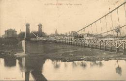 SAINT JUST SUR LOIRE LE PONT SUSPENDU - Saint Just Saint Rambert