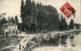 94-VAL DE MARNE-- SAINT MAUR / LE PORT AU FOUARRE   ECRITE ‹(•¿• )› - Saint Maur Des Fosses