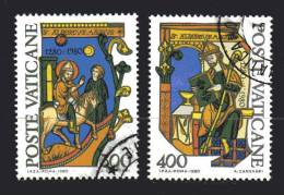 Vaticano ° - 1980 . Sant´Albert Magno. . Unif. 680/81.  Usato - Used Stamps