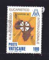 Vaticano ° - 1985 . Congresso Eucaristico. £ 100 Unif. 779.  Usato - Gebraucht