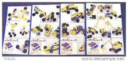 Lot De 4 Catalogues Meccano. N° 1, 2, 3, 4. - Meccano
