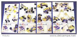 Lot De 4 Catalogues Meccano. N° 1, 2, 3, 4. - Meccano