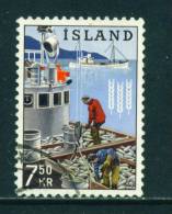ICELAND - 1963 Freedom From Hunger 7k50 Used (stock Scan) - Gebruikt