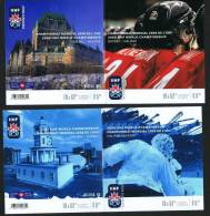 2008 World Hockey Championship  Halifax And Quebec City Covers Unitrade BK372, 373 2265 - Libretti Completi