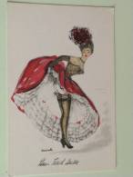 Janicotte Paris French Cancan N° 2 Music Hall - Kabarett