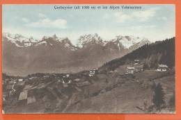 U253, Corbeyrier Et Les Alpes Valaisannes,  Non Circulée - Corbeyrier