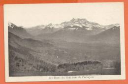 U254, Les Dents Du Midi Vue De Corbeyrier, 50775, Non Circulée - Corbeyrier