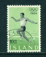 ICELAND - 1964 Olympic Games 10k Used (stock Scan) - Gebraucht