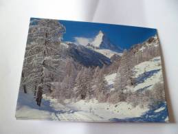 Suisse Zermatt   Mit Matterhorn - Matt