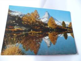 Suisse Zermatt   Mit Matterhorn GRINDJISEE - Matt