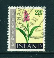 ICELAND - 1968 Flowers 2k50 Used (stock Scan) - Usati