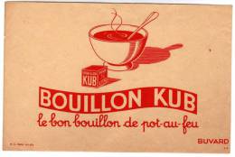 964B) - BUVARD - BOUILLON KUB - Stationeries (flat Articles)